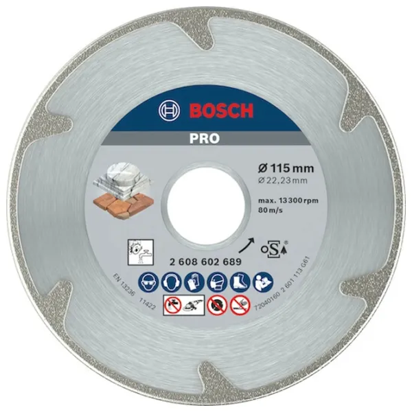 Алмазный отрезной диск Bosch 2608602689  photo 1