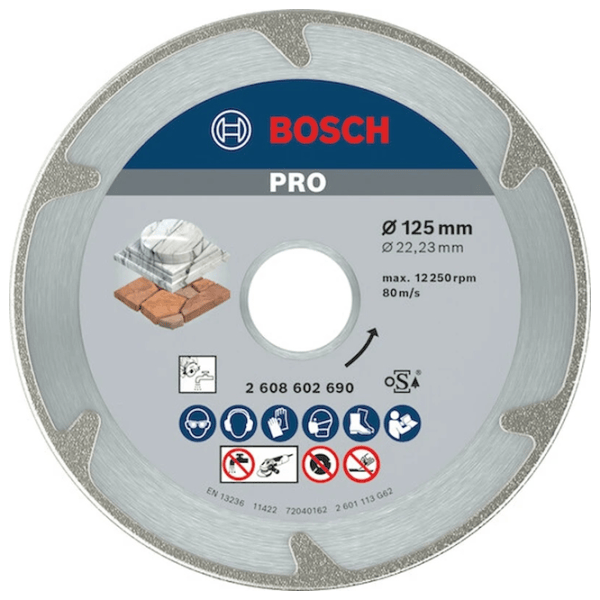 Алмазный отрезной диск Bosch 2608602690  photo 1