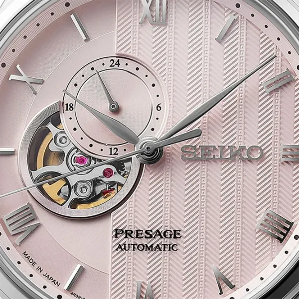 Ceas de mână pentru bărbați Seiko SSA465J1 Mecanic / 42 mm photo 4