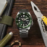 Ceas de mână pentru bărbați Seiko SRPD63K1 Mecanic / 43 mm photo 4
