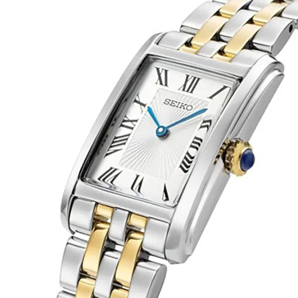 Ceas de mână pentru femei Seiko SWR087P1 Cuarț / 34 x 22 mm photo 3