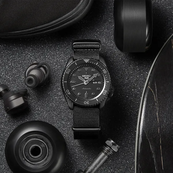 Ceas de mână pentru bărbați Seiko SRPD79K1 Mecanic / 43 mm photo 3