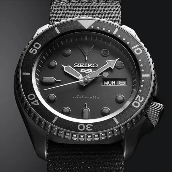 Ceas de mână pentru bărbați Seiko SRPD79K1 Mecanic / 43 mm photo 5