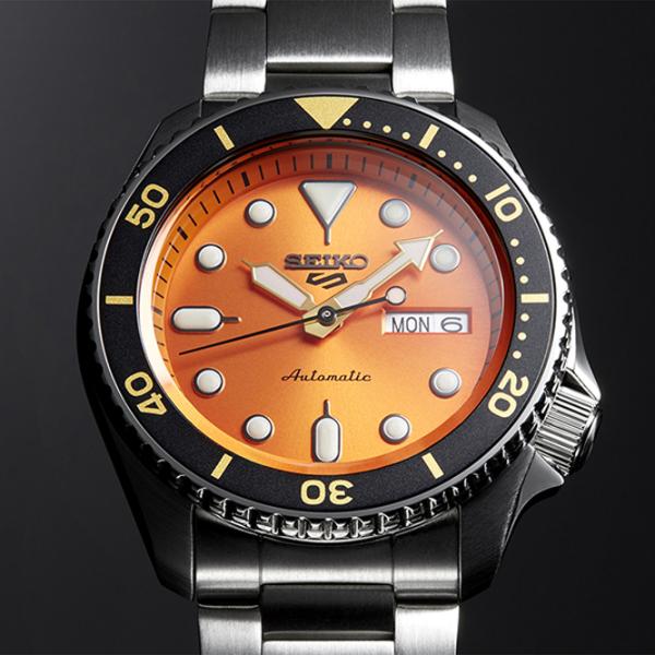 Ceas de mână pentru bărbați Seiko SRPD59K1 Mecanic / 43 mm photo 2