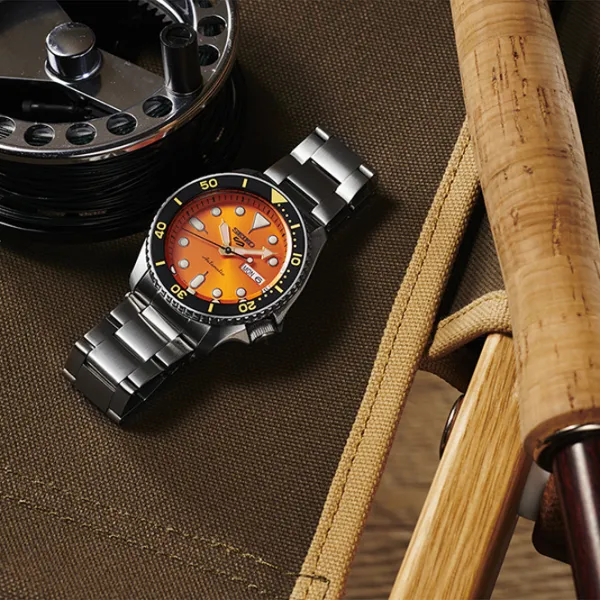 Ceas de mână pentru bărbați Seiko SRPD59K1 Mecanic / 43 mm photo 5