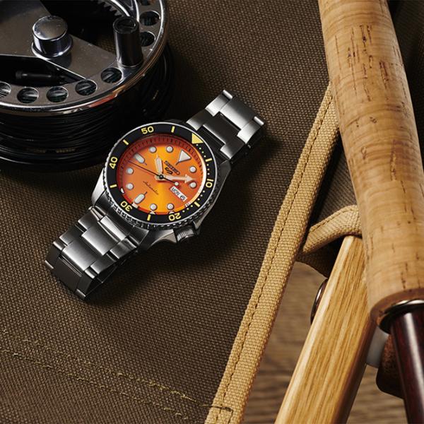 Ceas de mână pentru bărbați Seiko SRPD59K1 Mecanic / 43 mm photo 5