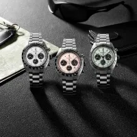 Ceas de mână pentru bărbați Seiko SSC965P1 Cuarț / 39 mm photo 2