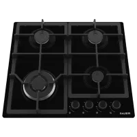 Plită încorporabilă pe gaz Bauer Rio 6L4GT FFD BLG Sticlă călită / Black photo 3