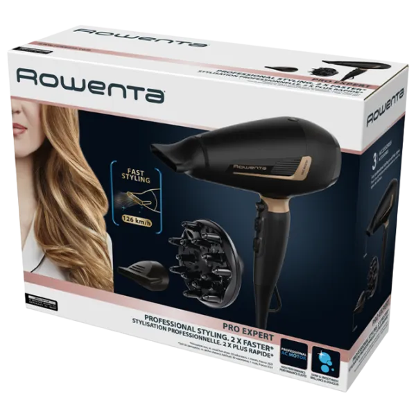 Uscător de păr Rowenta CV8840F0 2200 W / Black photo 5