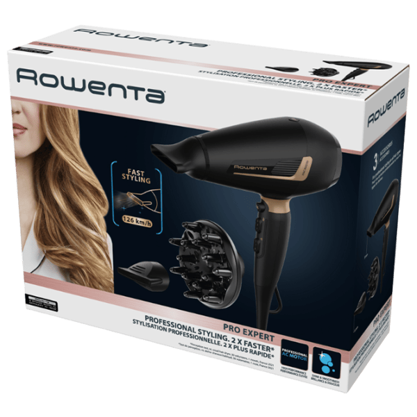 Uscător de păr Rowenta CV8840F0 2200 W / Black photo 5