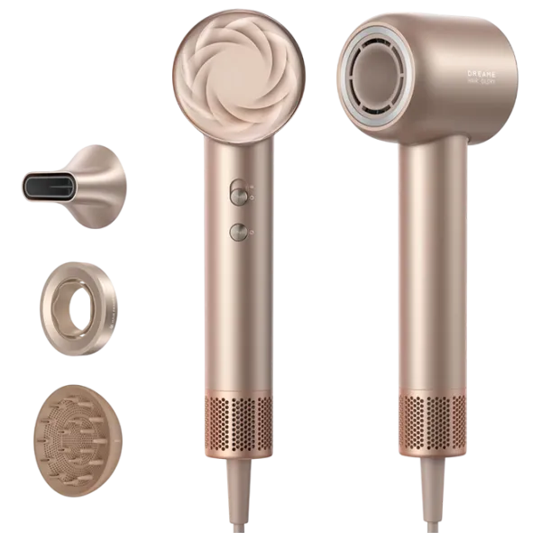 Uscător de păr Dreame Glory Mix 1600 W / Gold photo 1