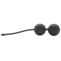 Bile vaginale Fifty Shades of Grey Tighten and Tense Silicone Jiggle Balls (2bile) Black photo 2