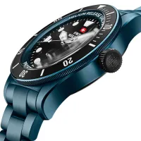 Ceas de mână pentru bărbați Swiss Military SMA34075.10 Mecanic / 44 mm photo 3