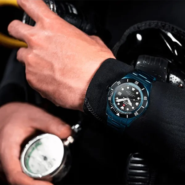 Ceas de mână pentru bărbați Swiss Military SMA34075.10 Mecanic / 44 mm photo 4