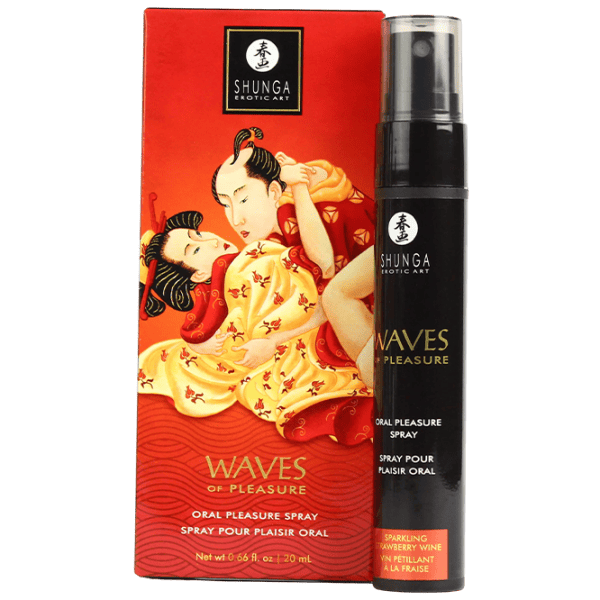 Spray Shunga Waves of Pleasure 0.02l/ Strawberry/ Red photo 1