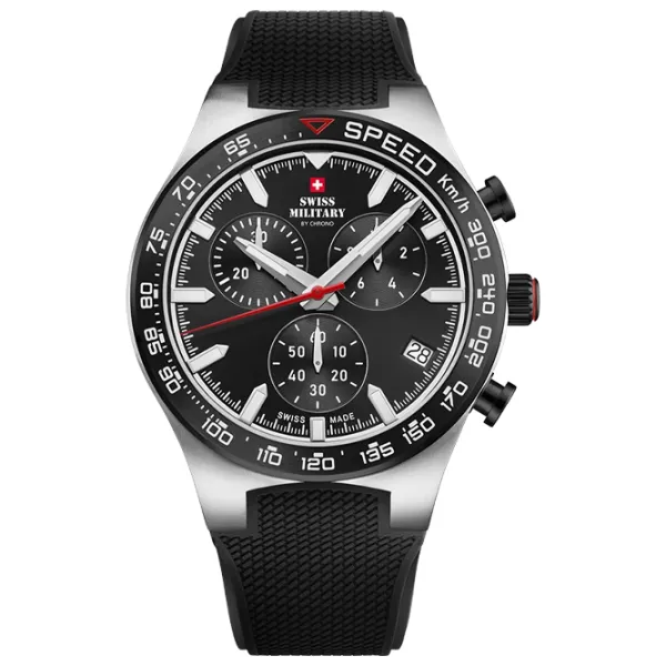 Ceas de mână pentru bărbați Swiss Military SM34115.05 Cuarț / 43 mm photo 1