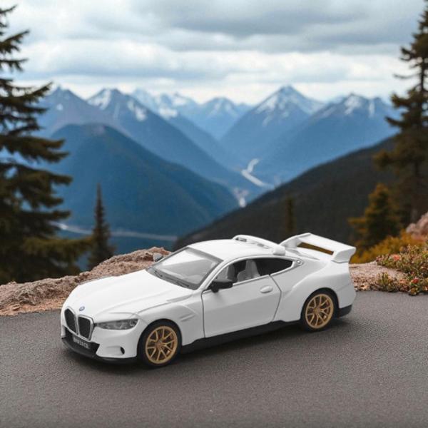 Машинка MSZ BMW 3.0 CSL 68732M / / Brown Белый photo 5