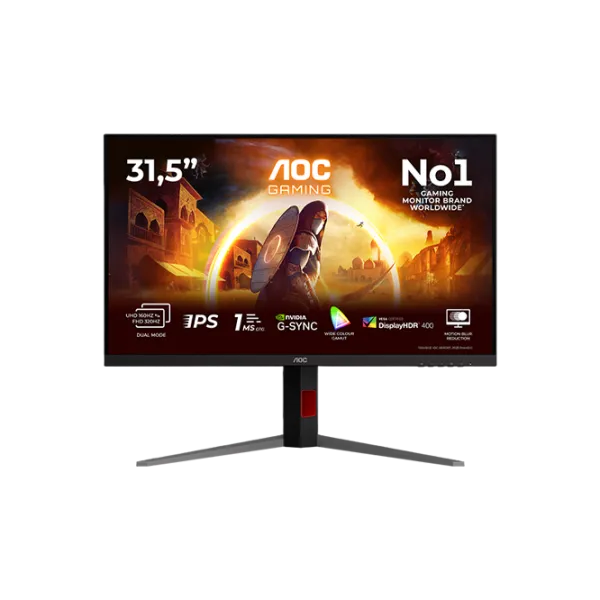 Монитор AOC U32G4U 31.5" 4K 160 Гц / 1 мс / Черный photo 1
