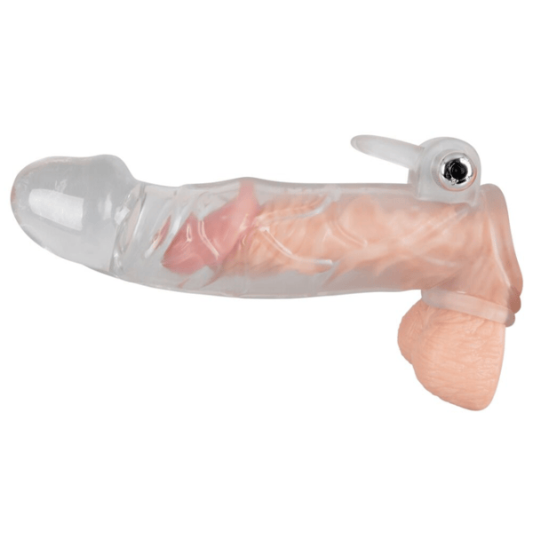 Чехол для пениса You2Toys Chrystal Skin Penis Sleeve Vibro (23 см) / Прозрачный photo 3