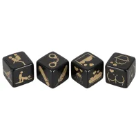 Эротические кубики Orion Set pack of 4 Черный photo 3