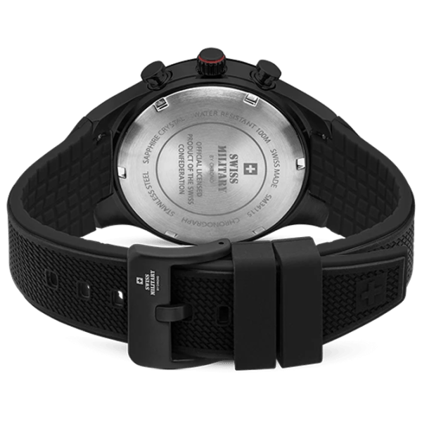 Ceas de mână pentru bărbați Swiss Military SM34115.07 Cuarț / 43 mm photo 3
