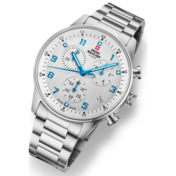 Ceas de mână pentru bărbați Swiss Military SM34114.03 Cuarț / 41 mm photo 2
