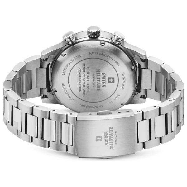 Ceas de mână pentru bărbați Swiss Military SM34114.03 Cuarț / 41 mm photo 3