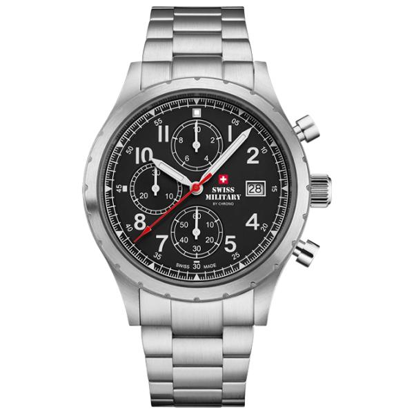Ceas de mână pentru bărbați Swiss Military SM34117.01 Cuarț / 40 mm photo 1