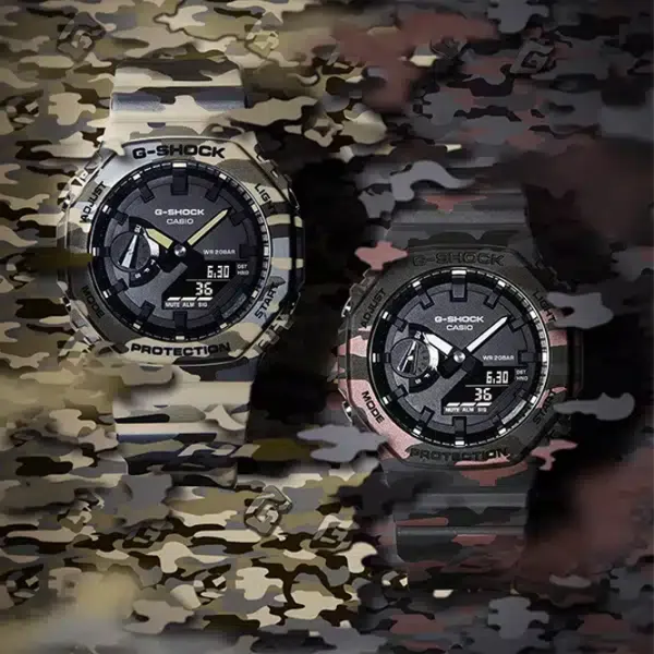Наручные часы для мужчин Casio GA-2100CM-5AER Кварцевый / 49 x 43 мм photo 2