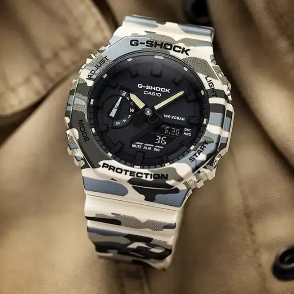 Наручные часы для мужчин Casio GA-2100CM-5AER Кварцевый / 49 x 43 мм photo 4