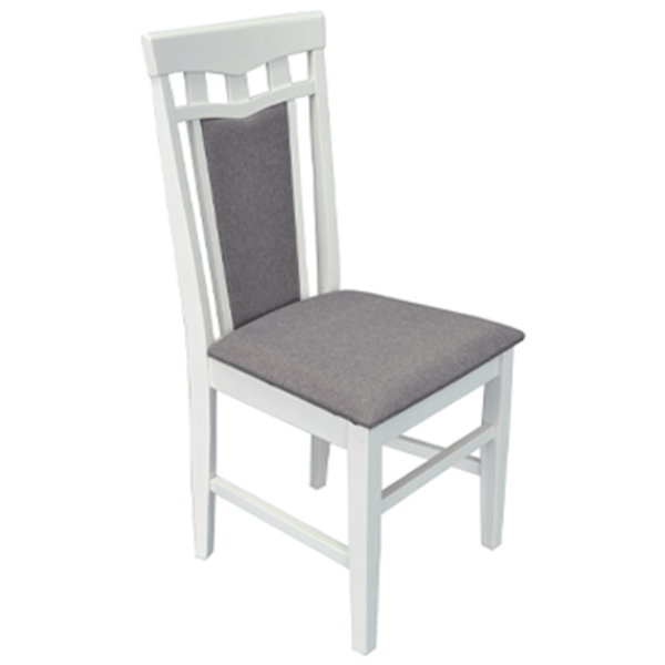 Set masă și scaune Evelin Raffles Oval + 6 Deepa R Ovală / MDF / White photo 3