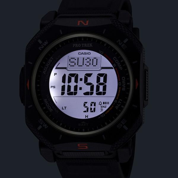 Наручные часы для мужчин Casio PRG-69-1ER Кварцевый c солнечной батареей / 53 x 46 мм photo 4