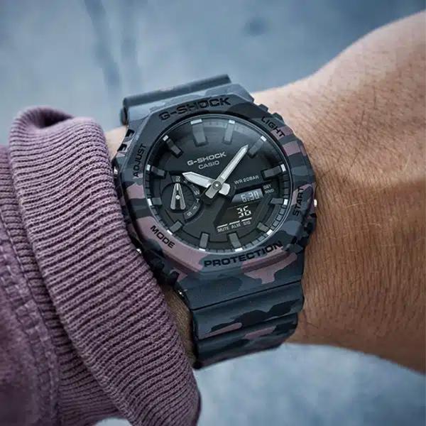 Наручные часы для мужчин Casio GA-2100CM-8AER Кварцевый / 49 x 43 мм photo 4