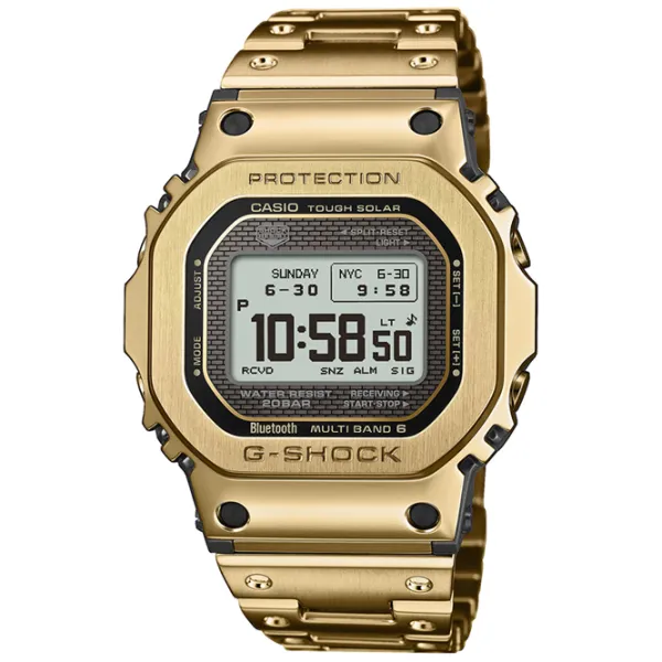 Ceas de mână unisex Casio GMW-BZ5000GD-9ER Cuarț cu o baterie solară / 49 x 44 mm photo 1