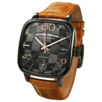 Ceas de mână pentru bărbați Alexander Shorokhoff AS.KD02-4G Mecanic / 41 x 41 mm