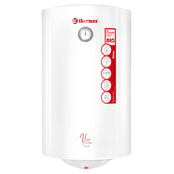 Boiler Thermex Uno 50 V slim Acumulativ / 50 l / White photo 1