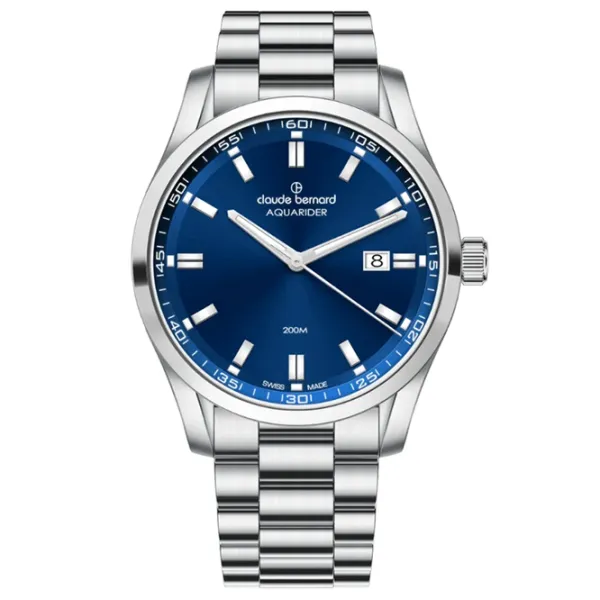 Ceas de mână pentru bărbați Claude Bernard 53028-3M-BUIN Cuarț / 42 mm photo 1