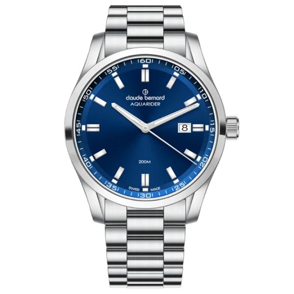 Ceas de mână pentru bărbați Claude Bernard 53028-3M-BUIN Cuarț / 42 mm photo 1