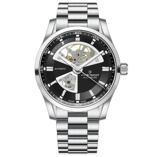 Ceas de mână pentru bărbați Claude Bernard 85030-3M-NIN Mecanic / 42 mm photo 1