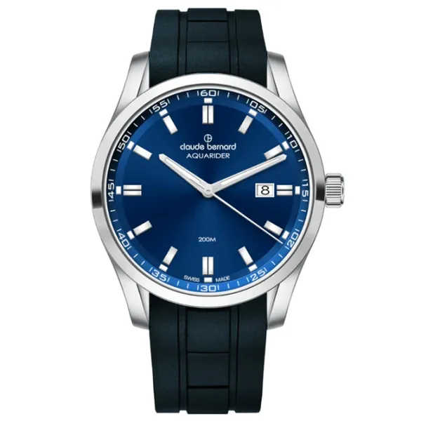 Ceas de mână pentru bărbați Claude Bernard 53028-3CA-BUIN Cuarț / 42 mm photo 1