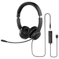 Наушники Acer AHW154 Черный Проводная/ Для офиса