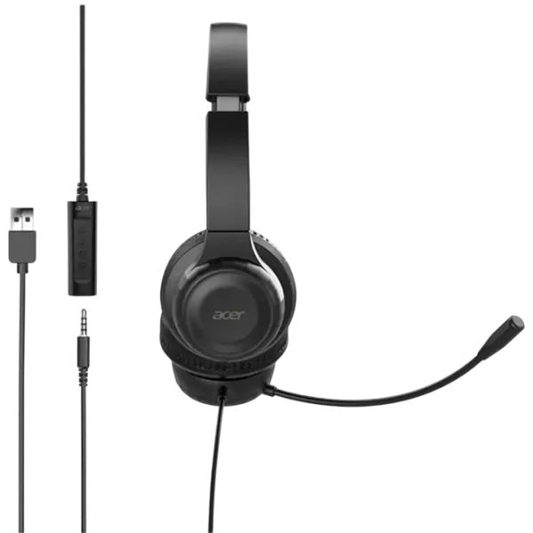 Наушники Acer AHW154 Черный Проводная/ Для офиса photo 3