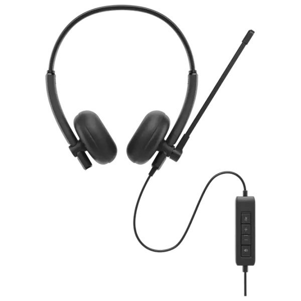 Наушники Dell Wired WH125 Черный Проводная/ Для офиса photo 1