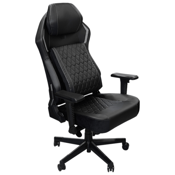 Scaun Gaming DecoPrim Nitro Gray Black photo 1