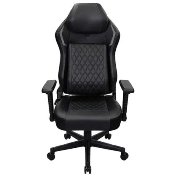 Scaun Gaming DecoPrim Nitro Gray Black photo 2
