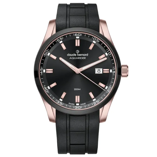 Наручные часы для мужчин Claude Bernard 53028-357RNCA-NIR Кварцевый / 42 мм photo 1