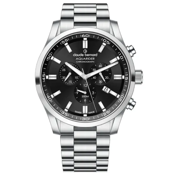 Наручные часы для мужчин Claude Bernard 10262-3M-NIN Кварцевый / 44 мм photo 1