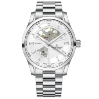 Ceas de mână pentru bărbați Claude Bernard 85030-3M-AIN Mecanic / 42 mm