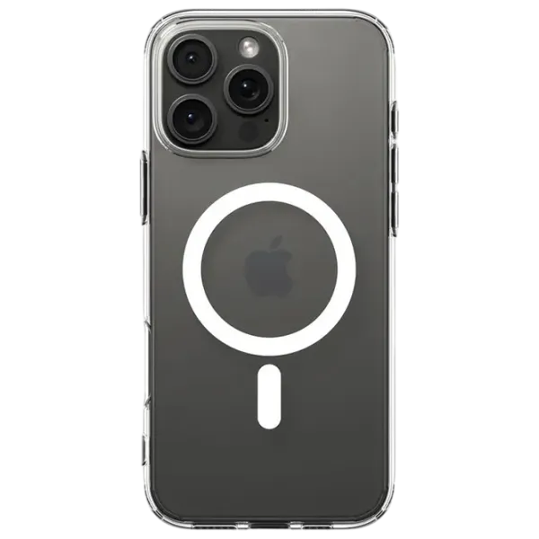 Чехол для смартфона Apple iPhone 16 Pro Spigen / MagSafe Back / ТПУ / Прозрачный Белый photo 3