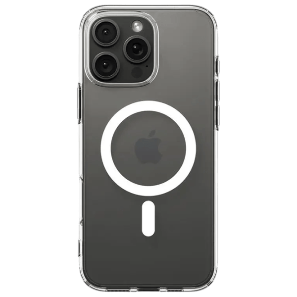 Чехол для смартфона Apple iPhone 16 Pro Spigen / MagSafe Back / ТПУ / Прозрачный Белый photo 3